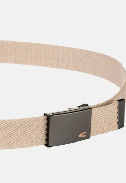 Herren Camel Active Gürtel^Webbing Gürtel aus reiner Baumwolle mit verstellbarem Schnallenverschluss