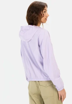 Damen Camel Active Jacken & Westen^Wendejacke mit Allover-Print und unifarbener Seite