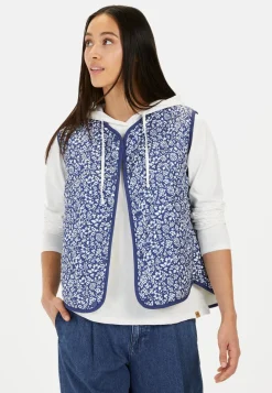 Damen Camel Active Jacken & Westen^Weste mit Blumenprint