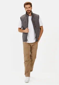 Herren Camel Active Jacken & Westen^Weste mit Stehkragen