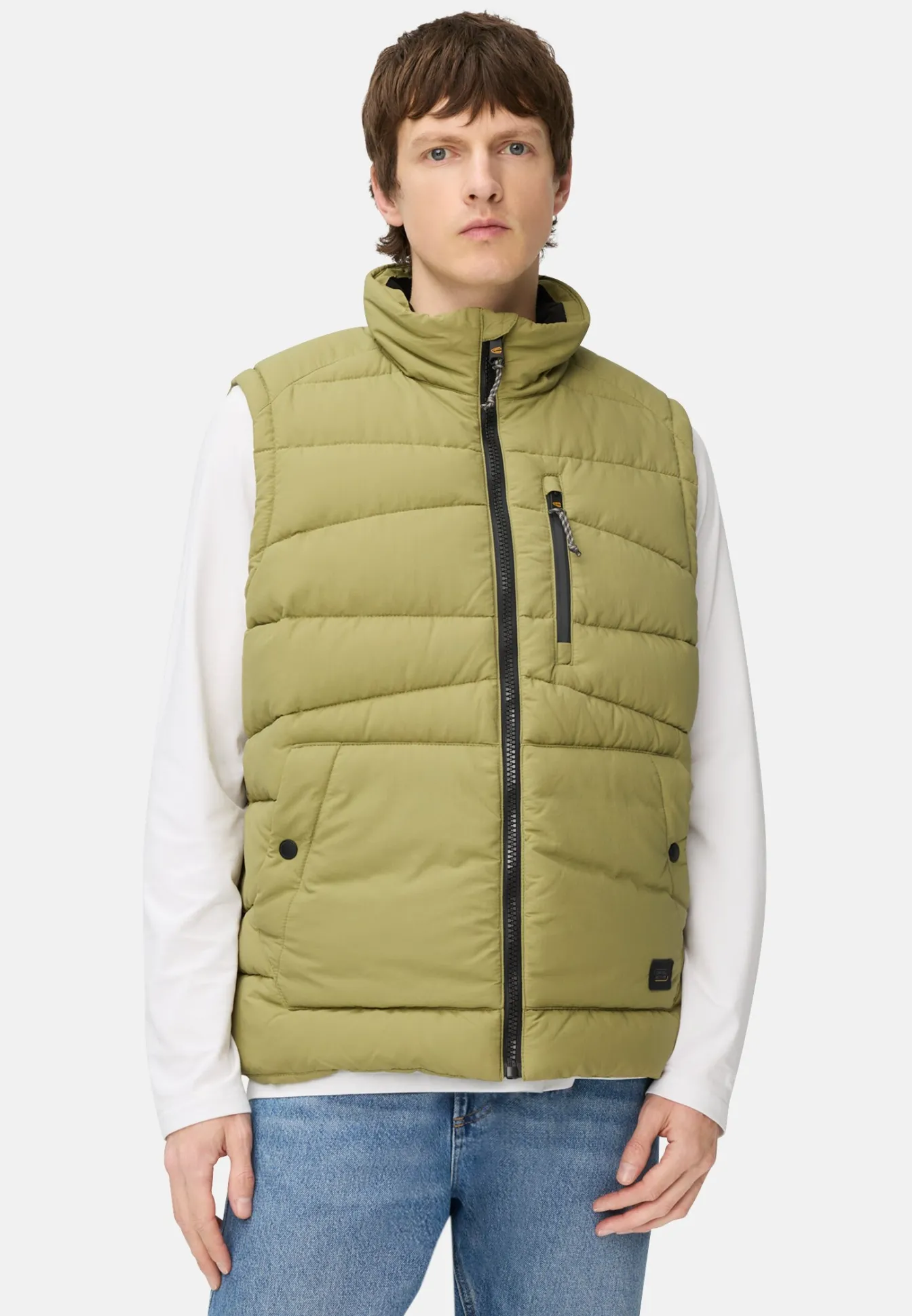 Herren Camel Active Jacken & Westen^Weste mit Stehkragen