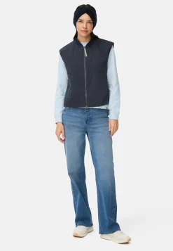 Damen Camel Active Jacken & Westen^Weste mit 2-Wege-Reißverschluss und reflektierenden Details